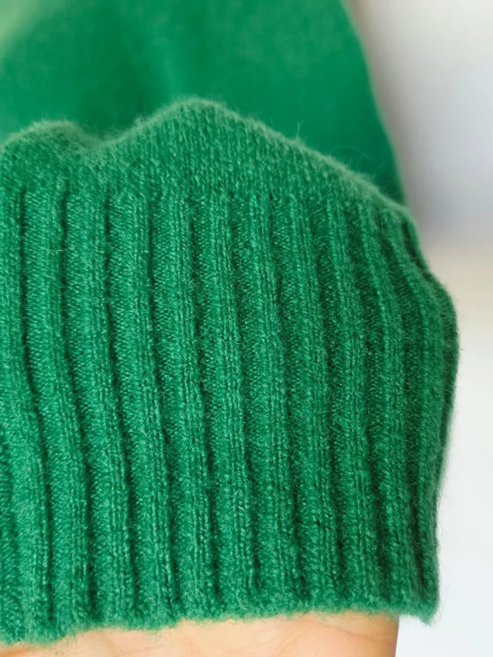 NEW J.CREW Supersoft Yarn Turtleneck Sweater Alpaca Wool Blend Green #AF023